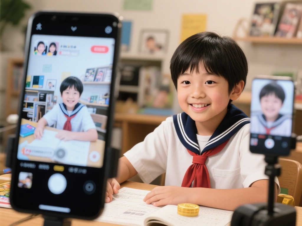 日本小学生选择直播为生放弃中学教育 获父母全力支持 日本小学生选择直播为生放弃中学教育 获父母全力支持