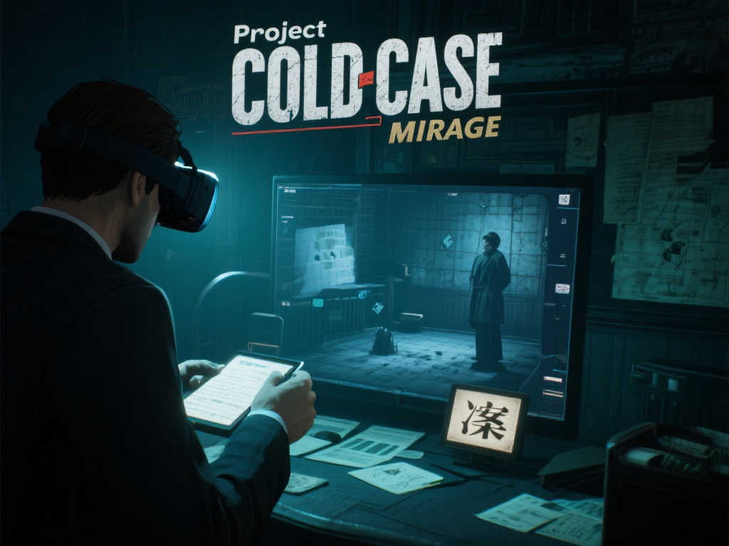 万代全新悬疑冒险力作《Project：COLD case.mirage》震撼来袭