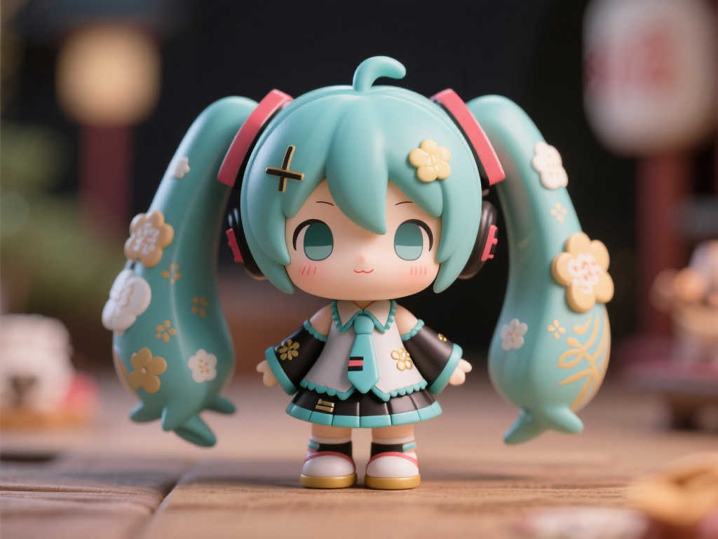 《初音未来》黏土人“招财未来”版本将于2025年10月上市 《初音未来》黏土人“招财未来”版本将于2025年10月上市
