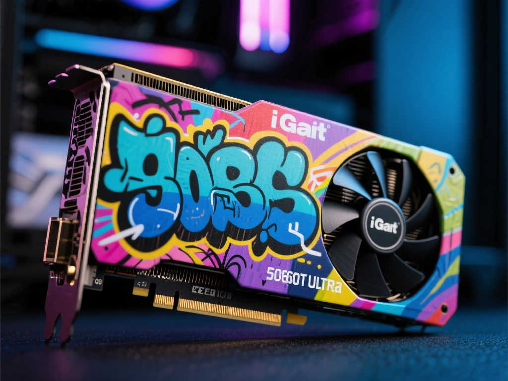 涂鸦创意遇上甜品级性能:iGame RTX 5060 Ti Ultra 深度体验 涂鸦创意遇上甜品级性能:iGame RTX 5060 Ti Ultra 深度体验