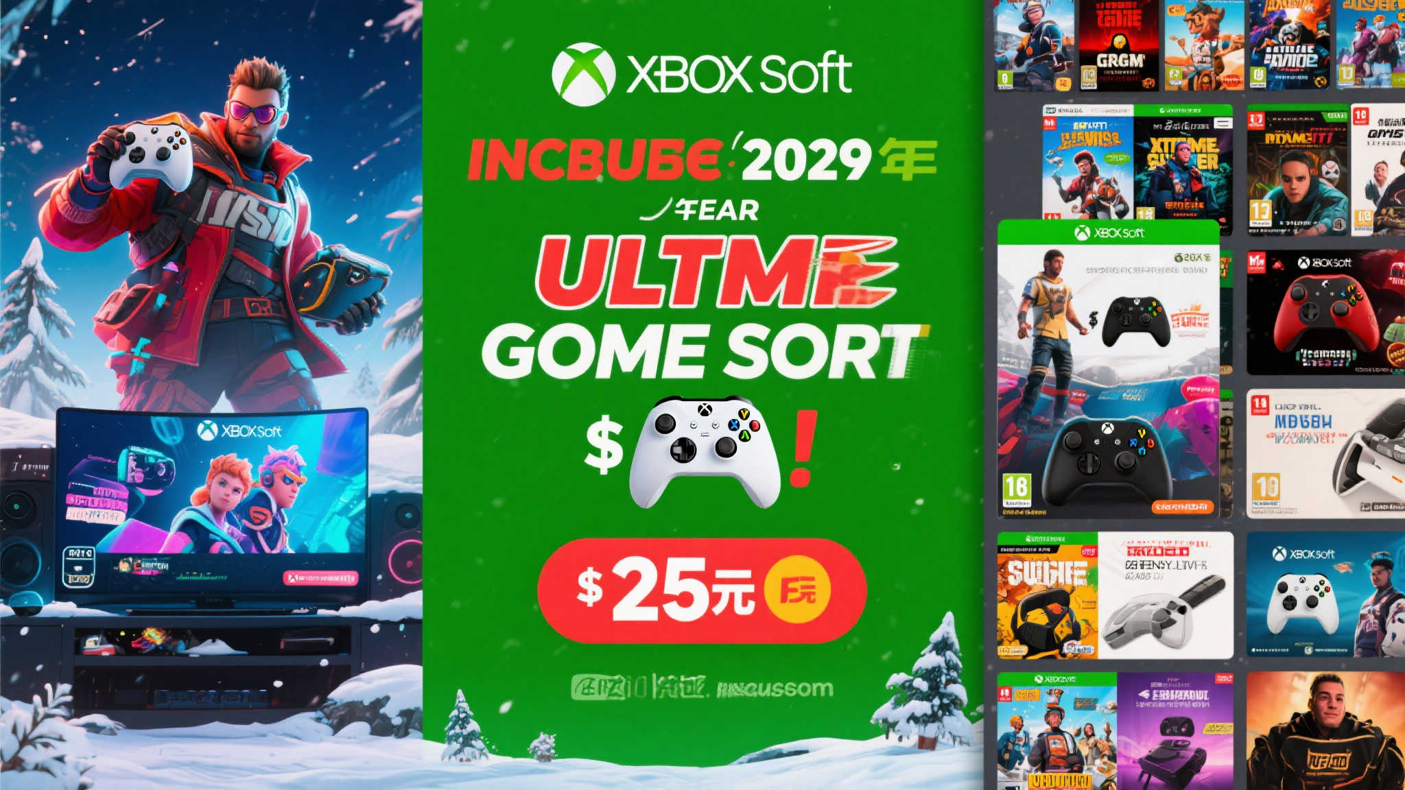 微软Xbox终极游戏特卖开启！折扣低至2折，限时抢购2025精选大作